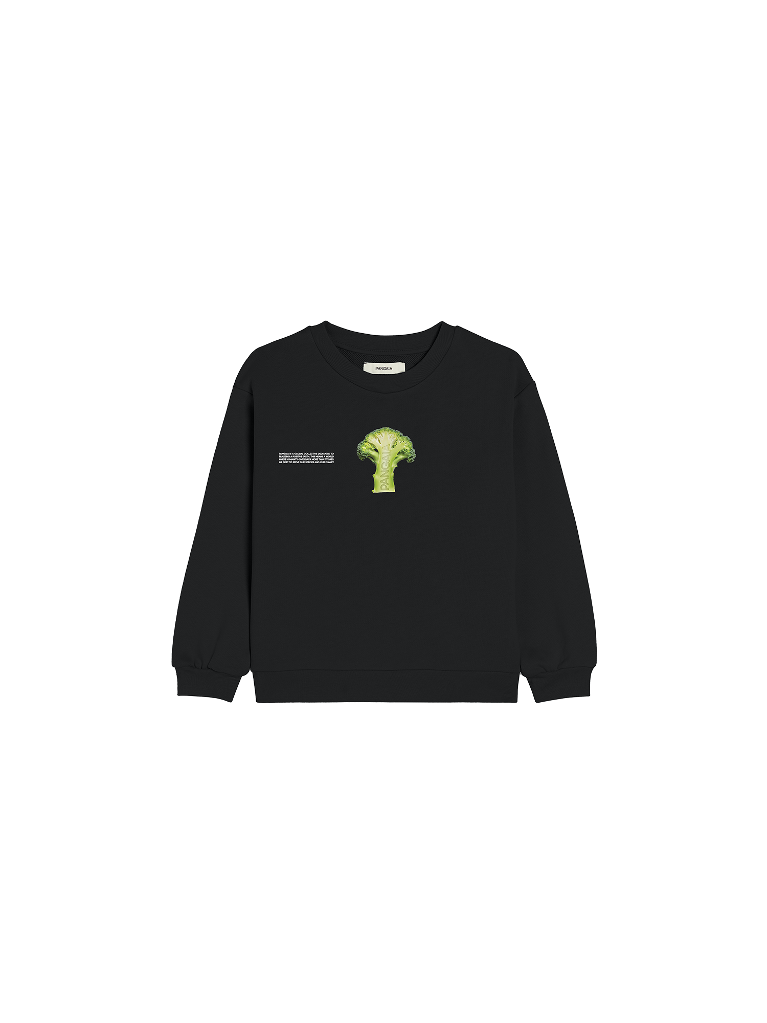 Kids' 365 Midweight Broccoli Sweatshirt—black