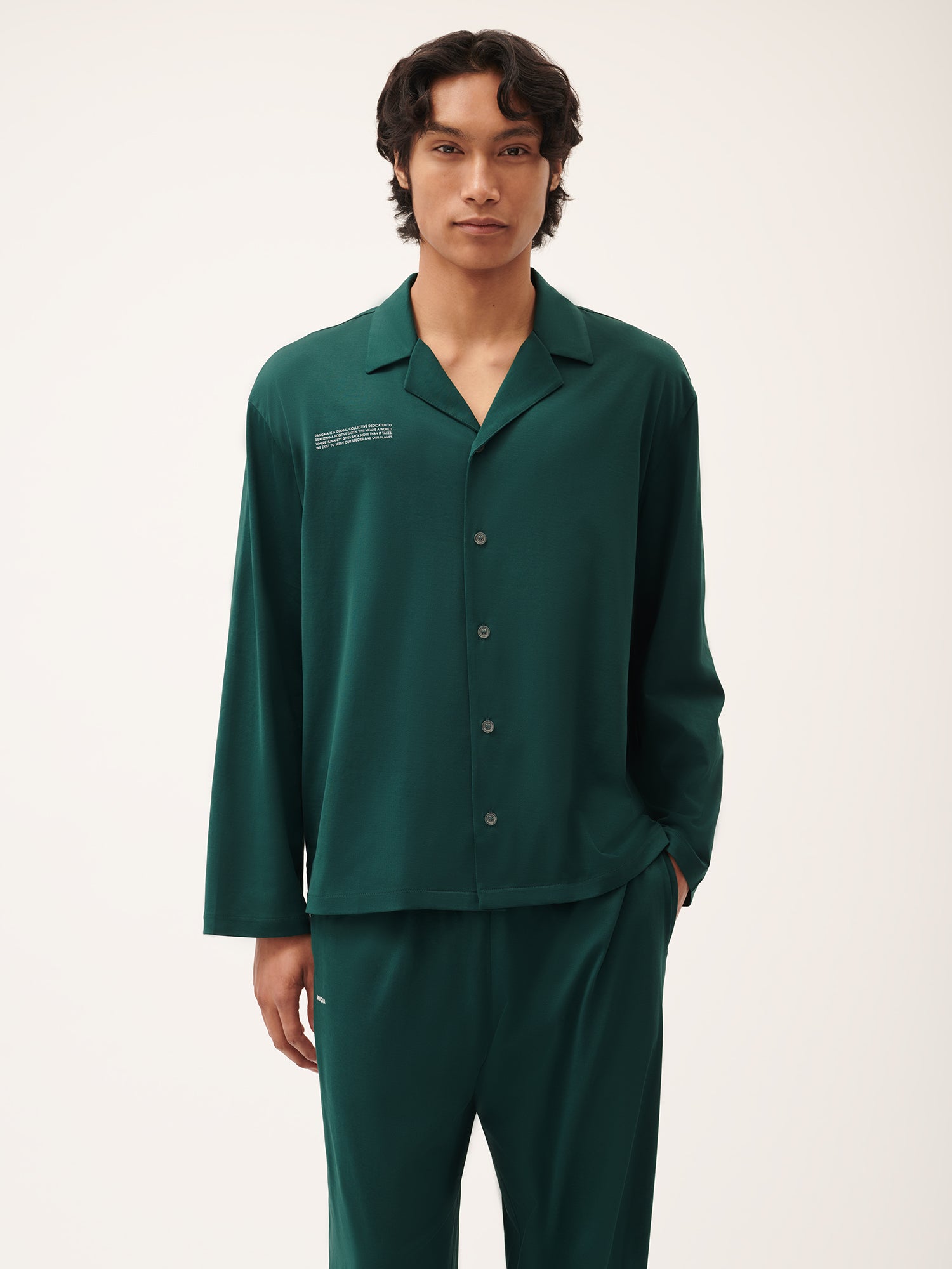 365_Lightweight_Pyjama_Shirt_Foliage_Green_male