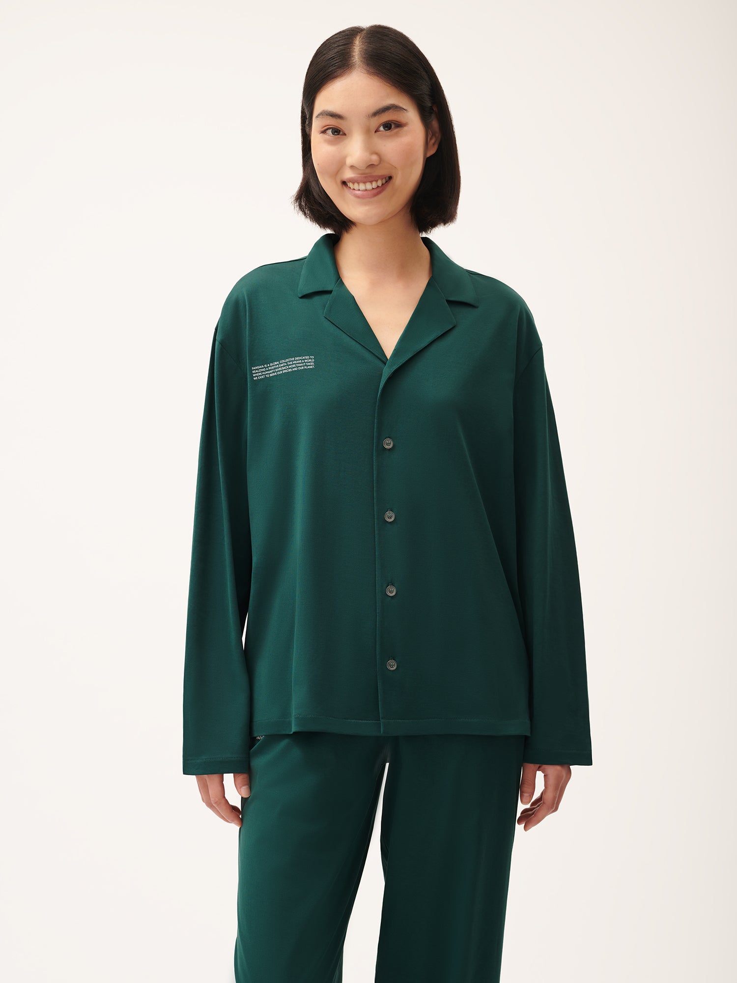 365_Lightweight_Pyjama_Shirt_Foliage_Green_female