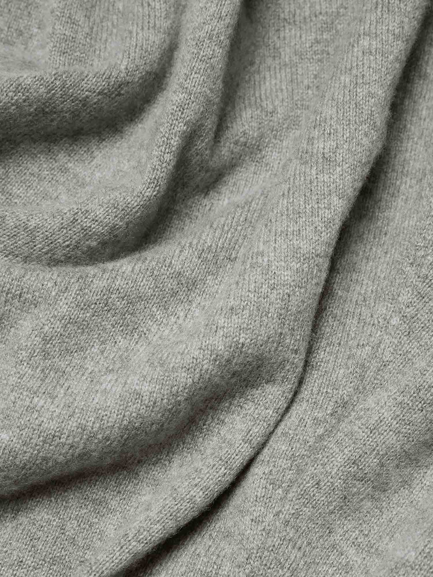 Cashmere Crewneck Pale Grey Melange