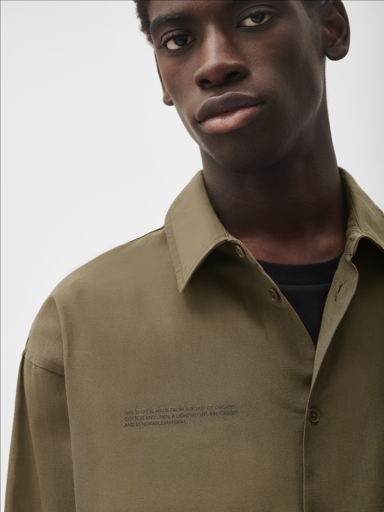 Cotton-Linen-Overshirt-Soil-Brown-Model-Male-3