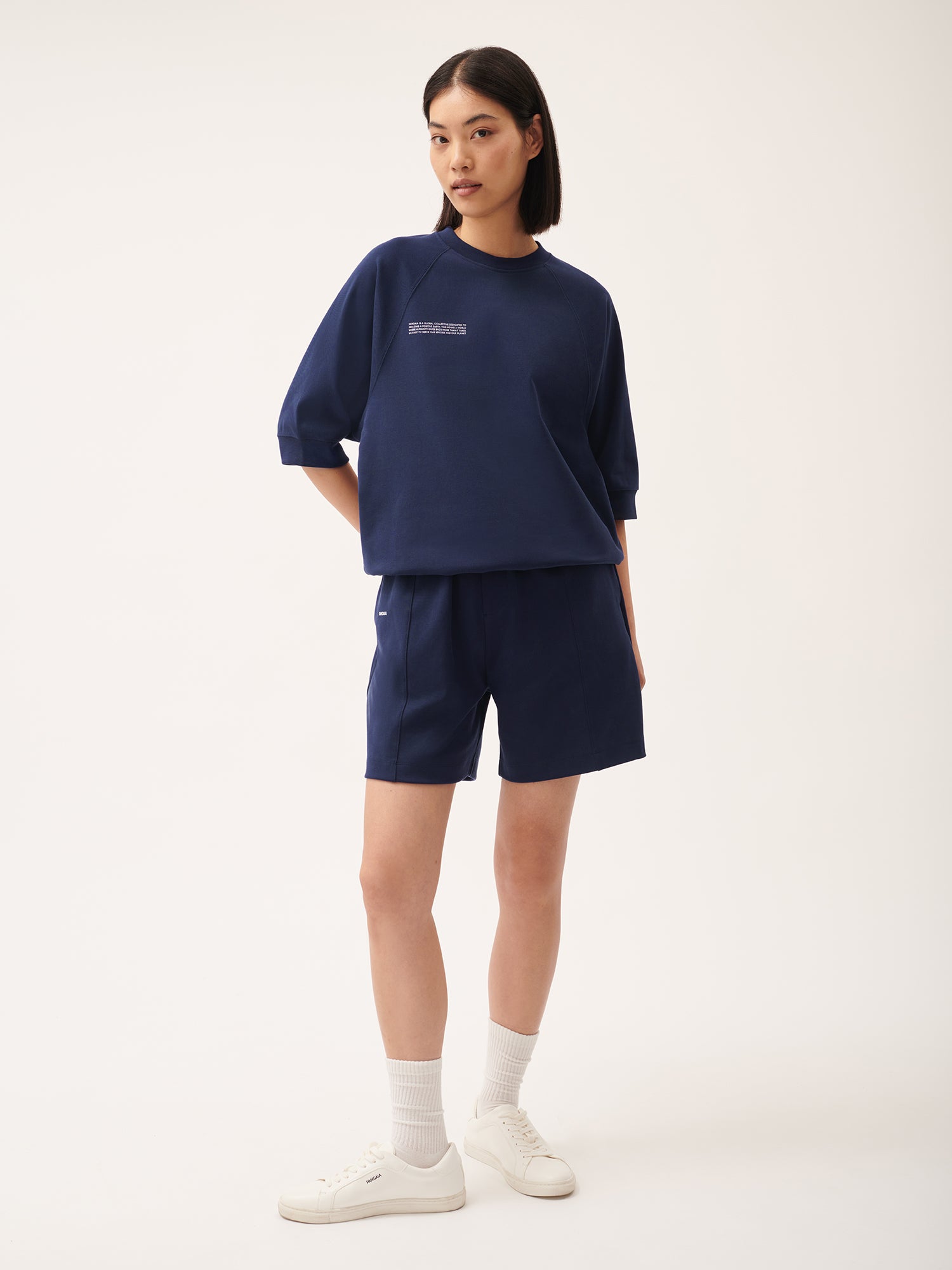 DNA_Double_Jersey_Panelled_Shorts_Navy_female-1