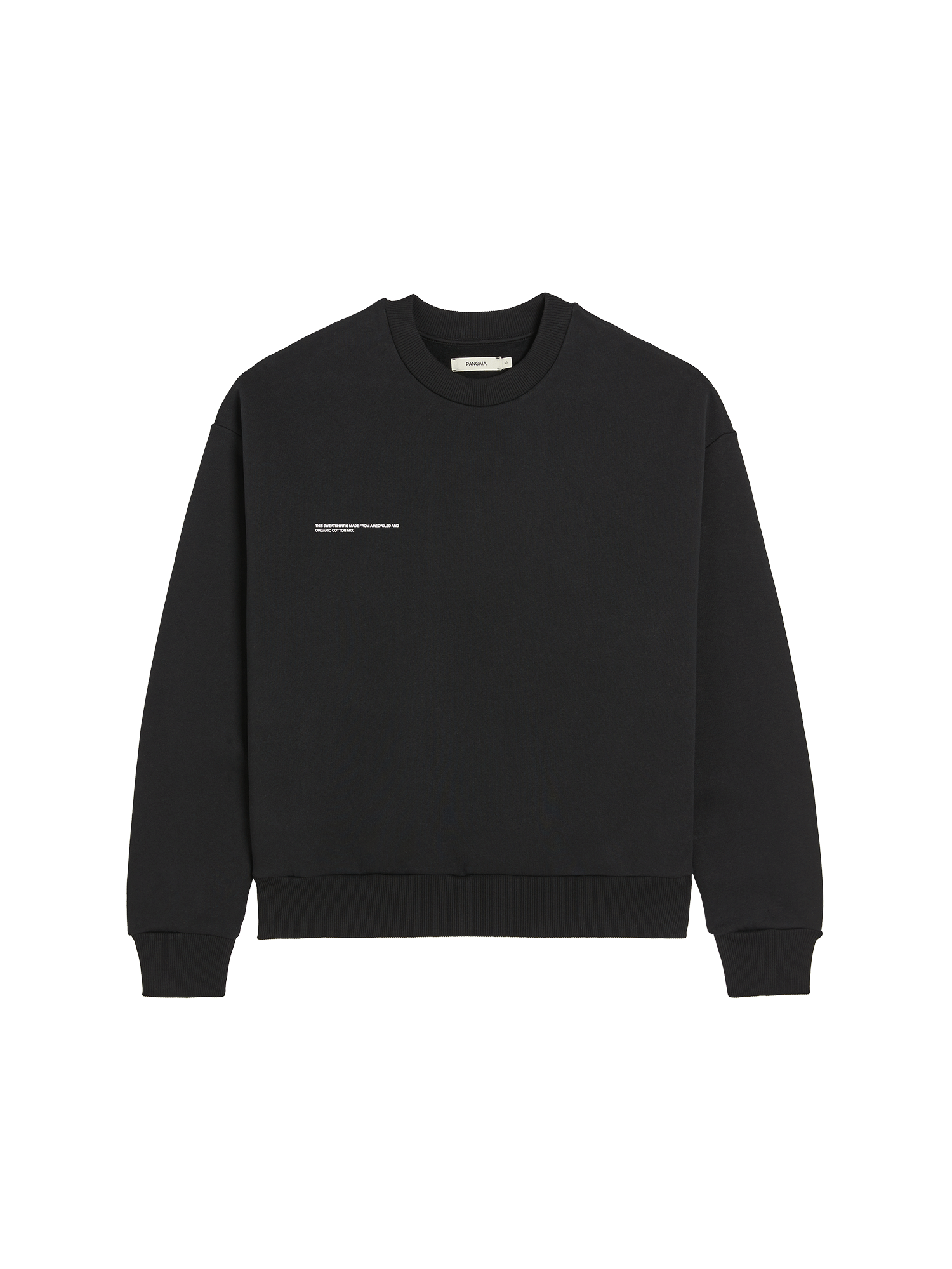 Mens Black 365 Heavyweight Sweatshirt PANGAIA