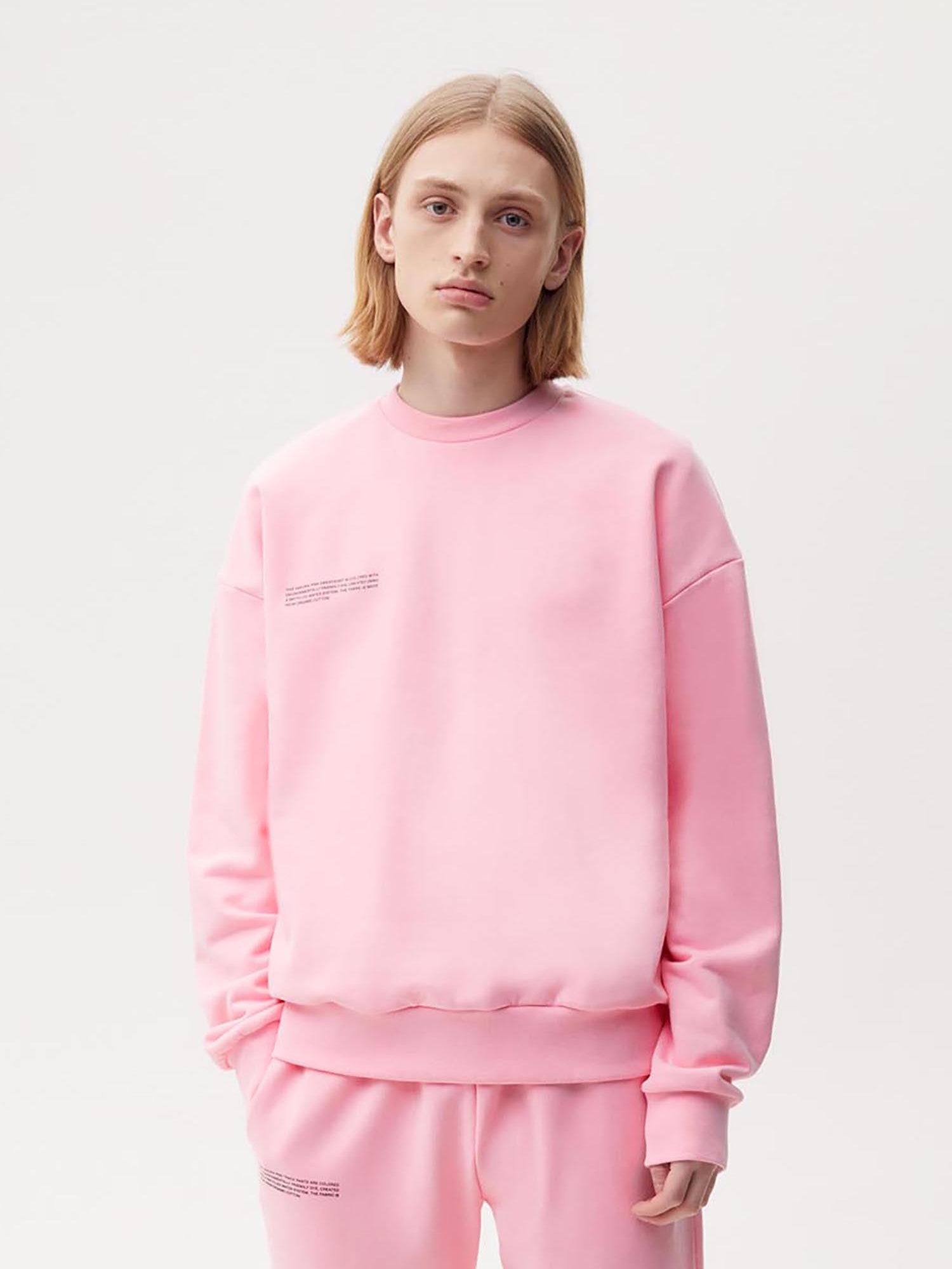 Sakura Organic Cotton Sweatshirt Pink Male