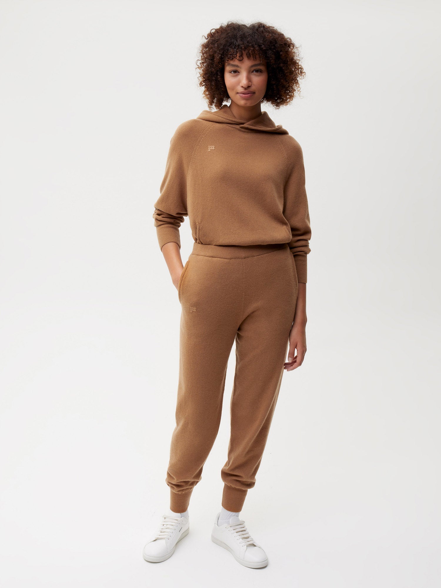 Cashmere Track Pants Camel Female