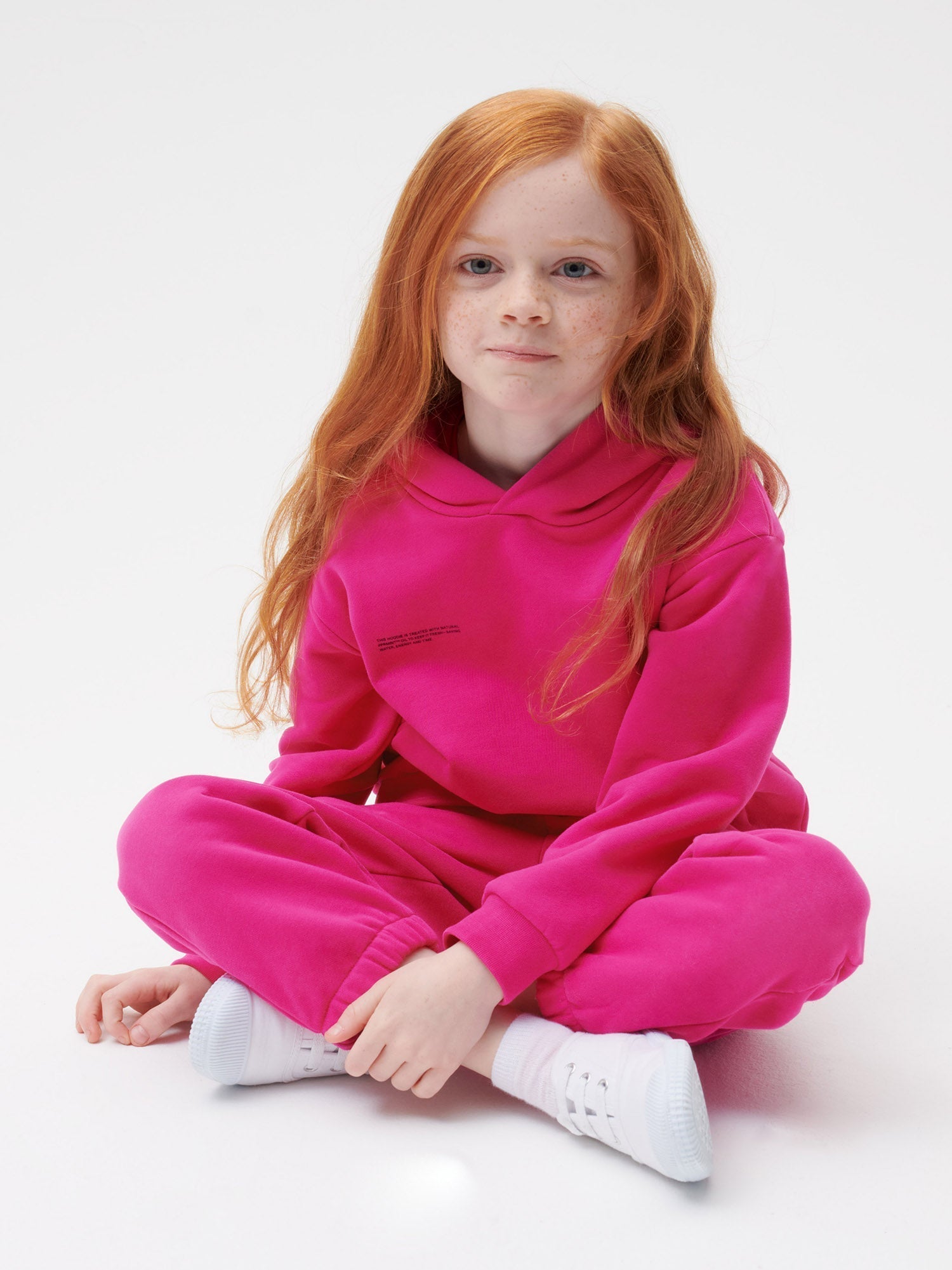 Kids Hoodie Foxglove Pink