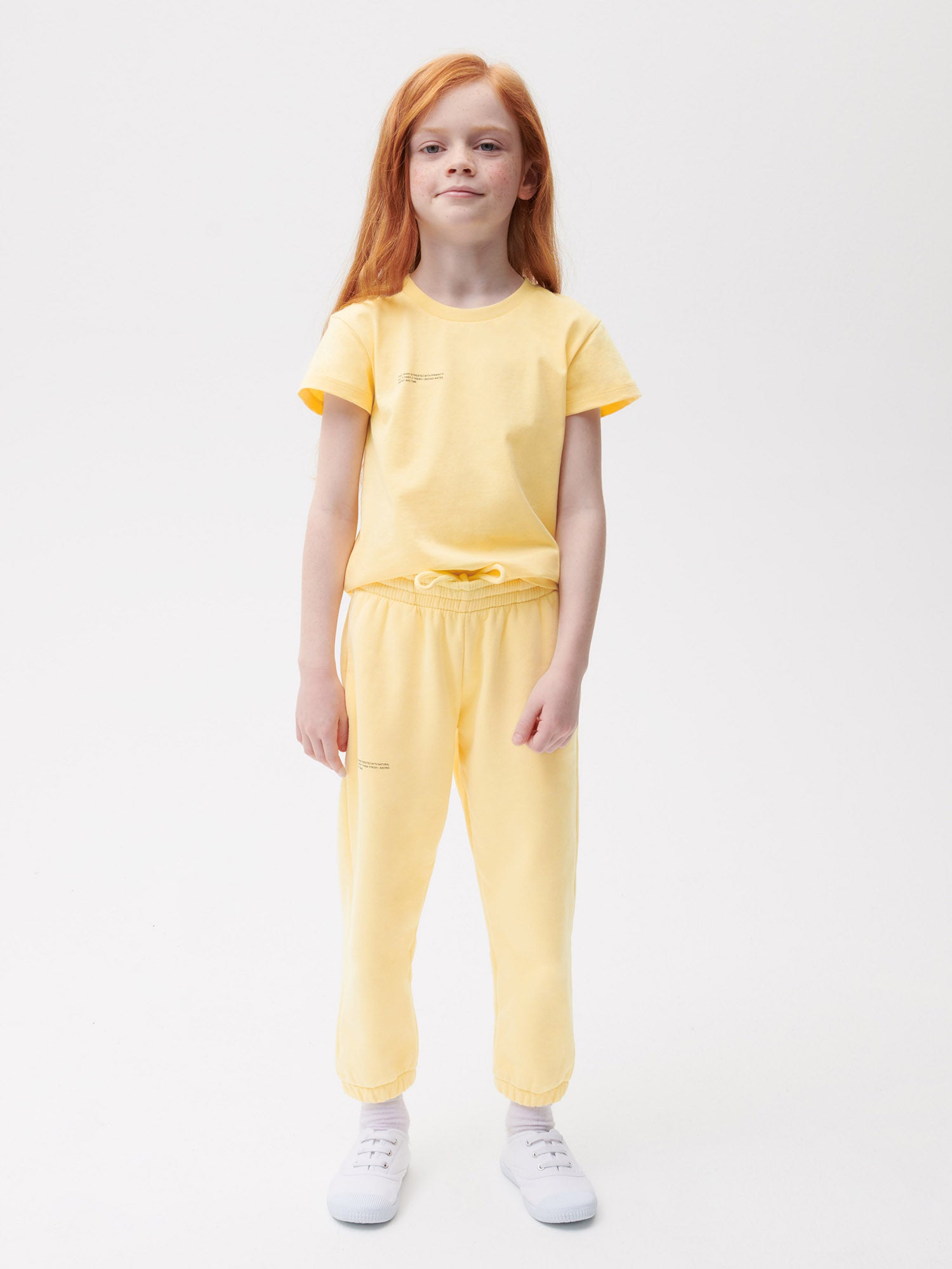 Kids Track Pants Buttercup Yellow