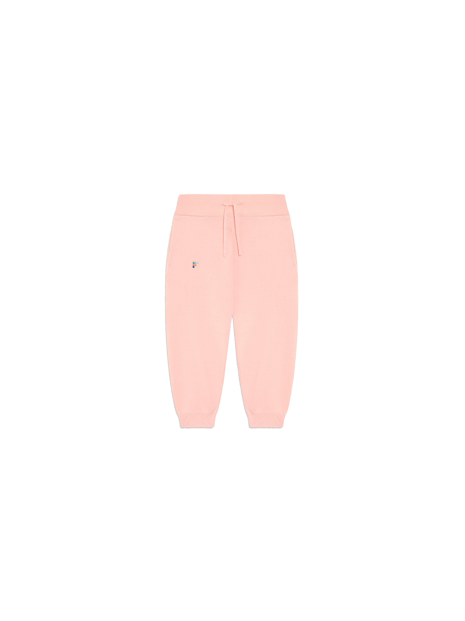 Kids Merino Wool Track Pants—pearl pink-packshot-3