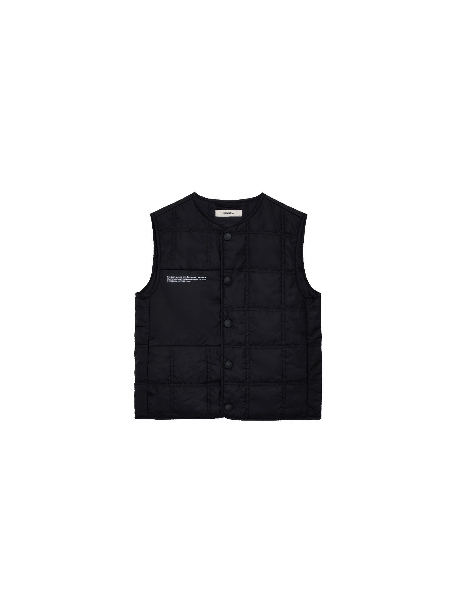 Kids-Recycled-Nylon-NW-Flwrdwn-Quilted-Gilet-Black-packshot-3