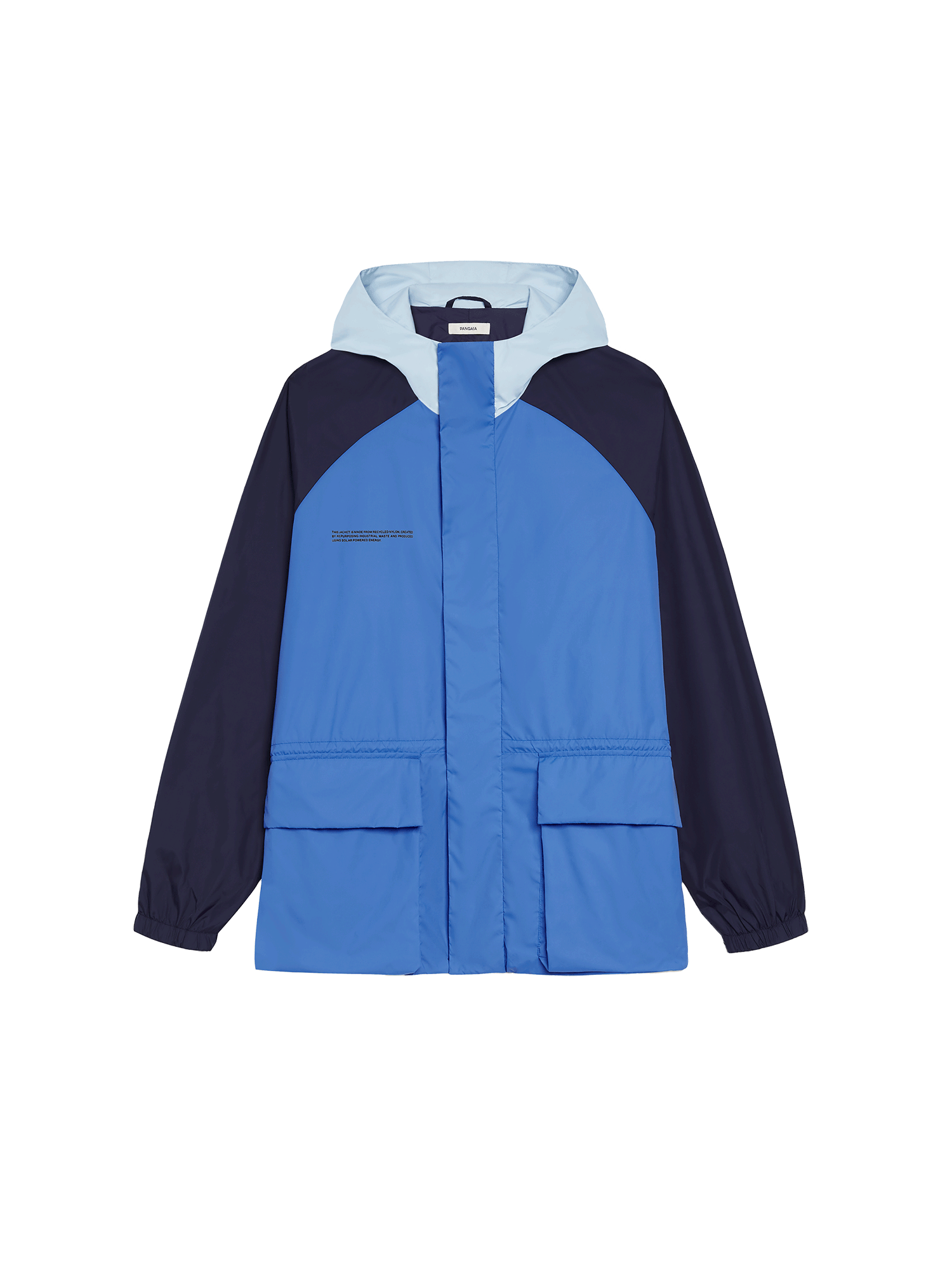 Recycled-Nylon-Colour-Block-Jacket-Cerulean-Blue-packshot-3